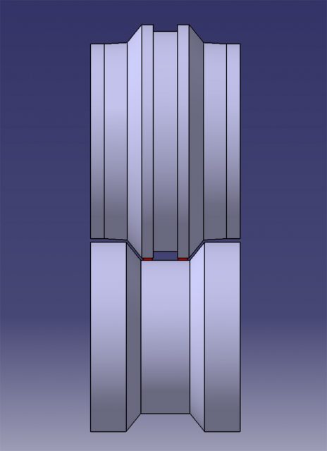 塞尺调试冷弯轧辊上下间隙